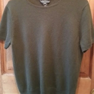 cashmere Ralph Lauren short sleeve sweater